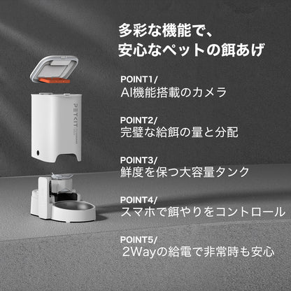 AIカメラ付き自動給餌機 / P571