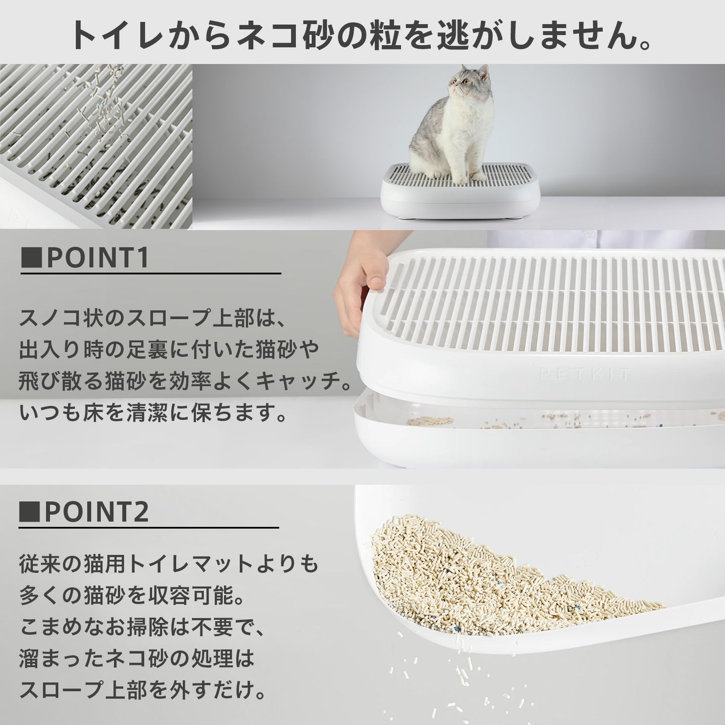 【P9902 P9902bac P9904 自動猫トイレ専用】 スロープ / P9219