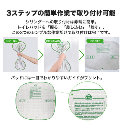 【P9902 P9902bac P9904 自動猫トイレ専用】 トイレバッド / P9220