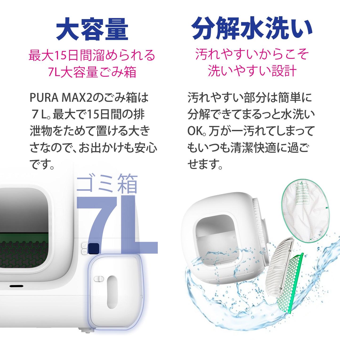 自動猫トイレ フルセット / P9902