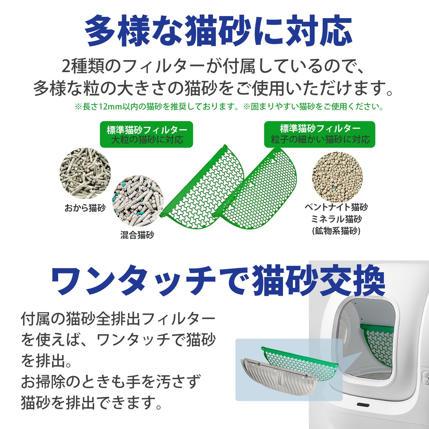自動猫トイレ フルセット / P9902