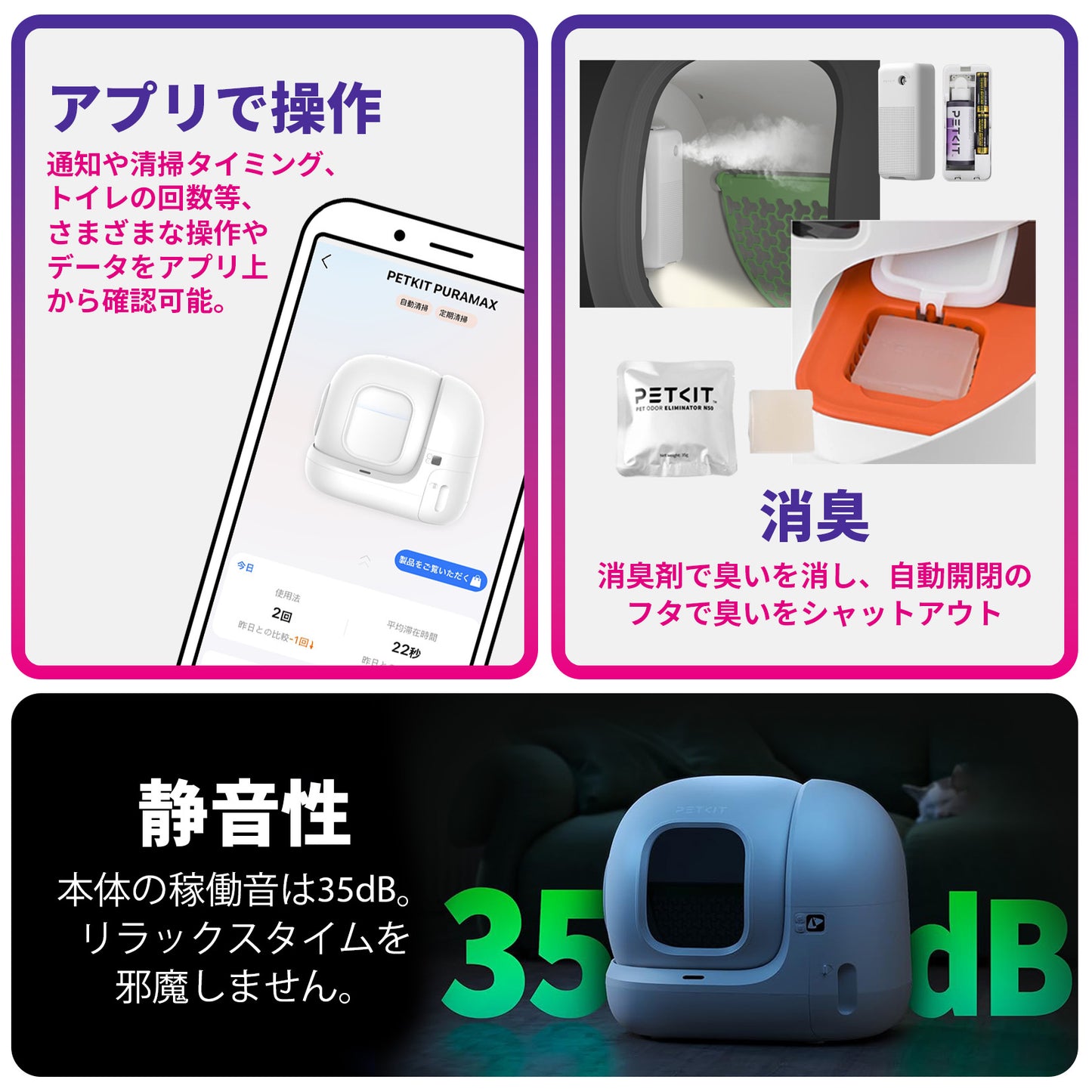 自動猫トイレ フルセット / P9902